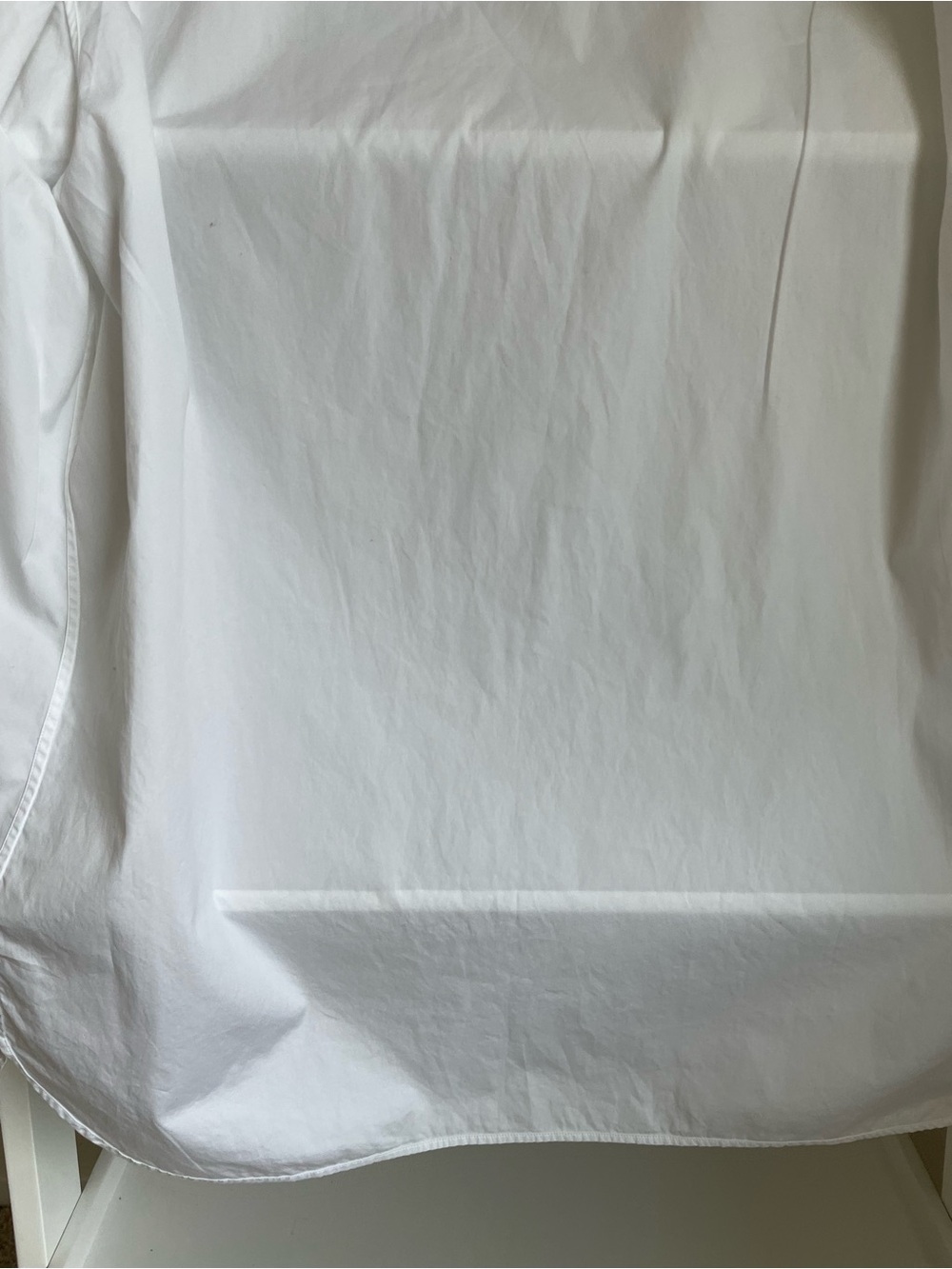 The Row Oversized White Button-Up Shirt - Picture 6 of 9